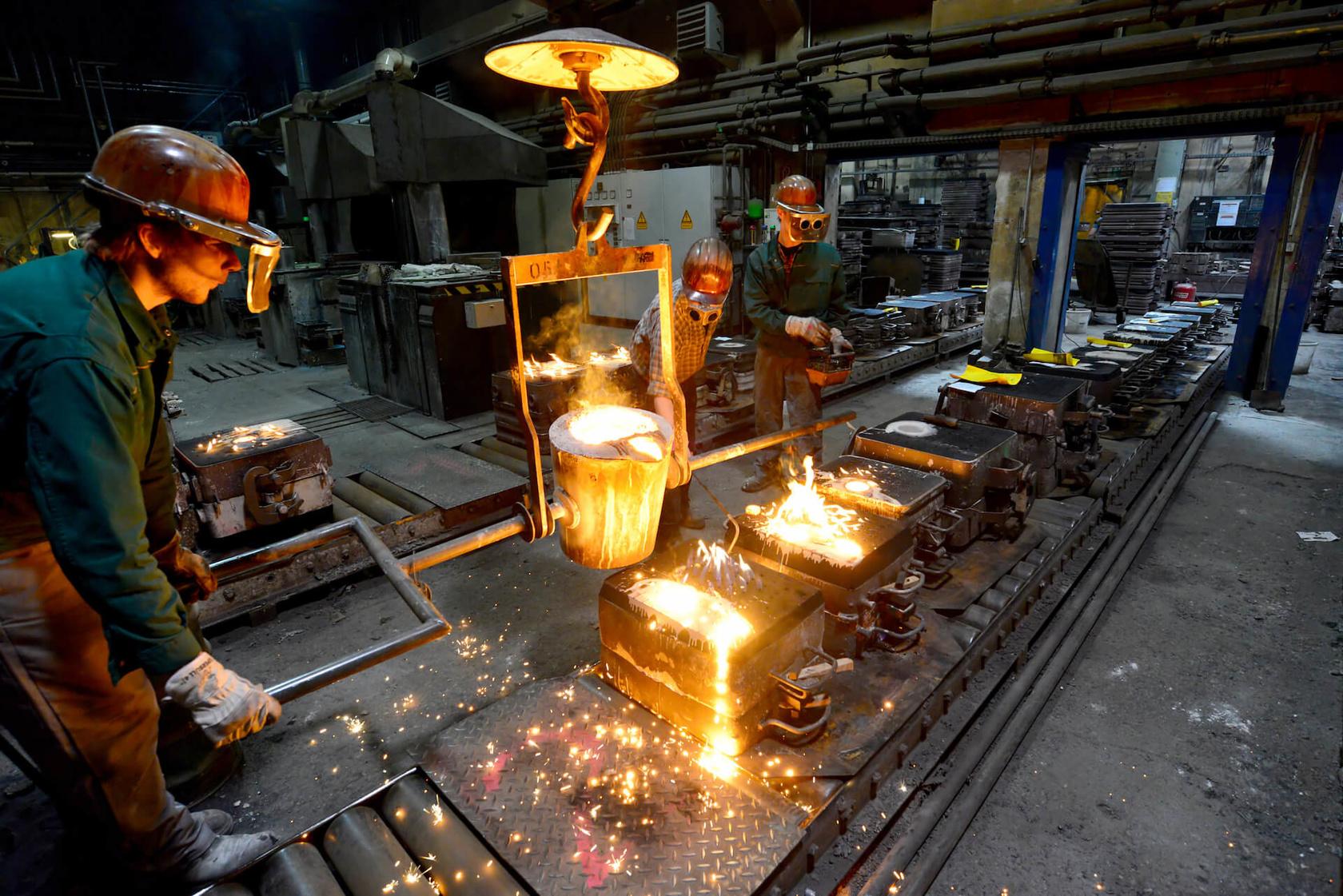 Casting & Foundry - production photograph 1